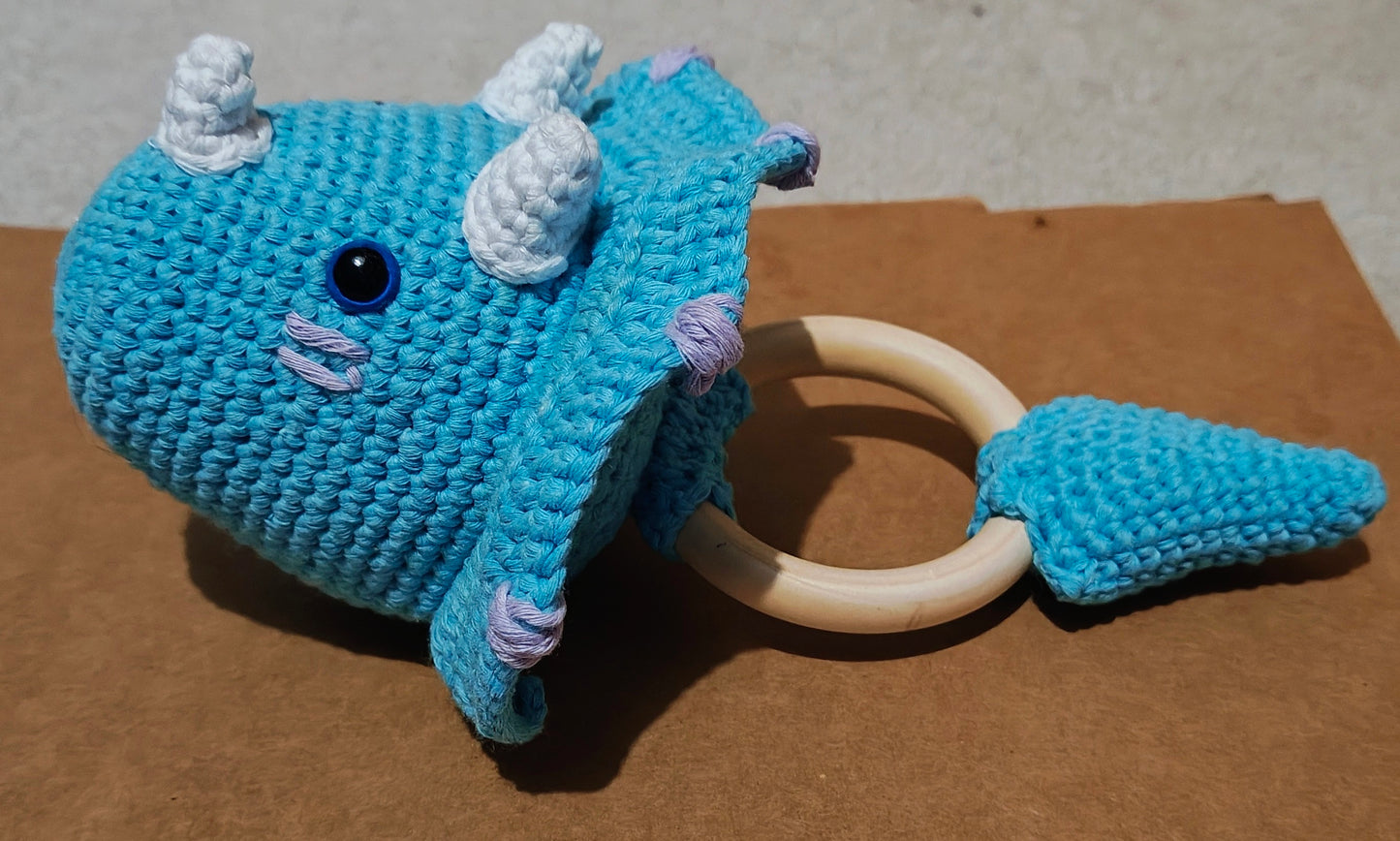 Triceratops Teether